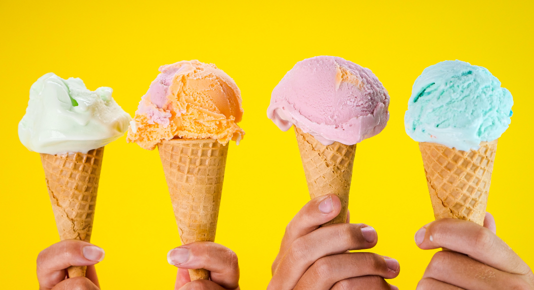 ice cream cones