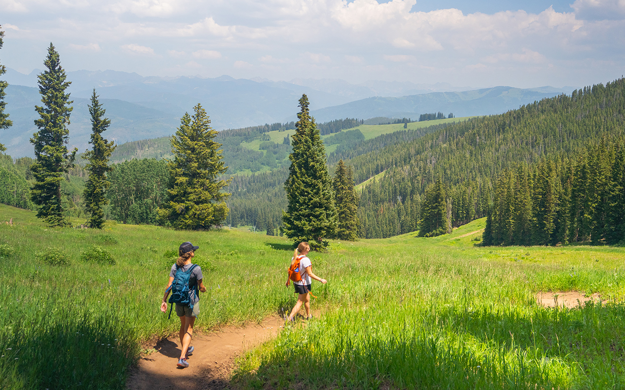 Beaver Creek Resort people hiking
